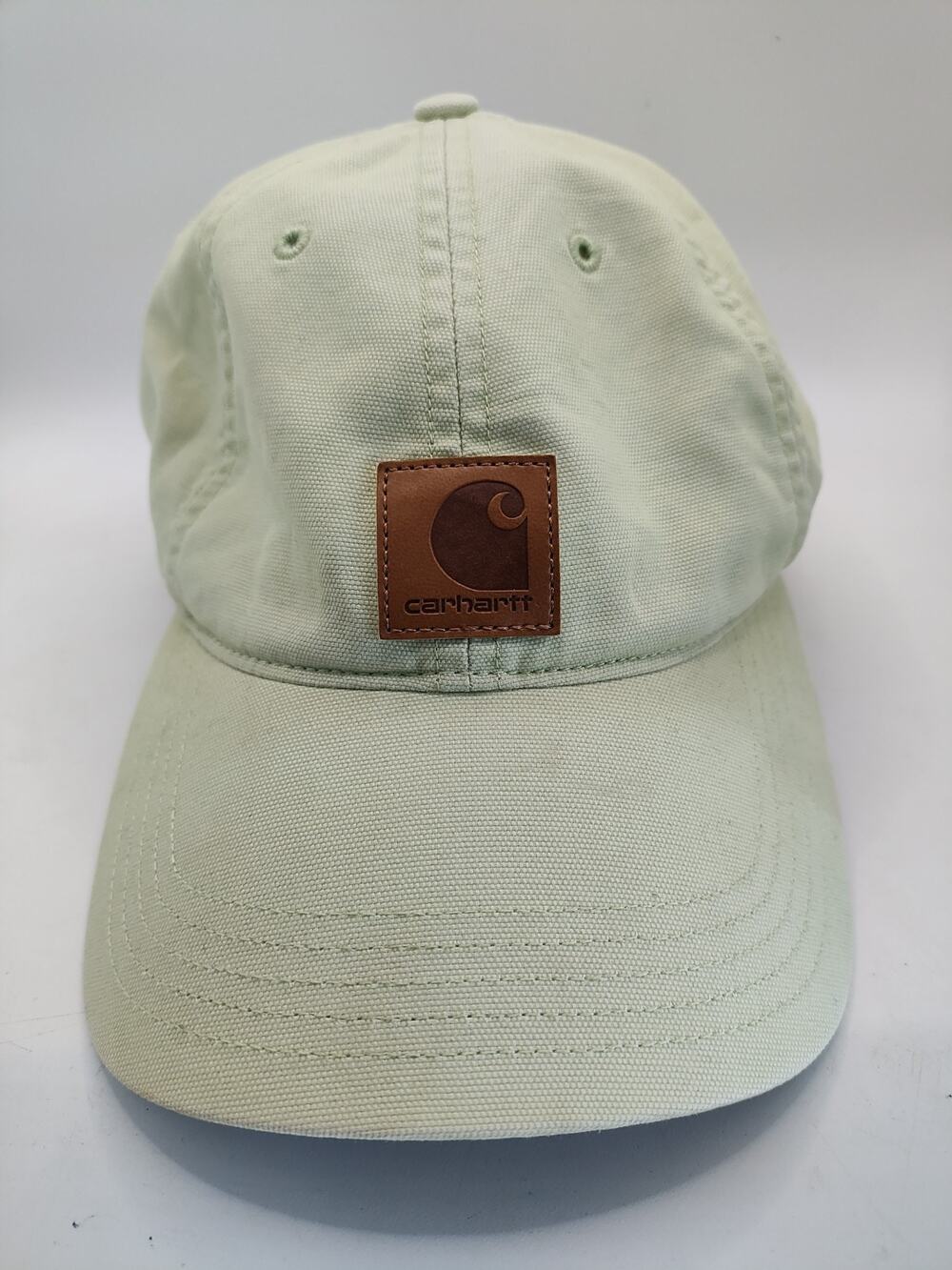 Carhartt Mint Green Adjustable Baseball Cap Hat, One Size, Solid Casual Women’s